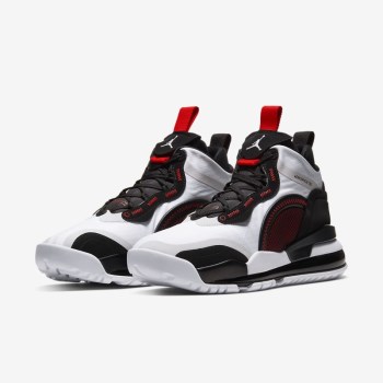 Nike Jordan Aerospace 720 - Férfi Jordan Cipő - Fehér/Fekete/Szürke/Piros